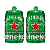 Imagem da oferta Cerveja Heineken Pilsen Barril 5L - 2 Unidades