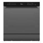 Imagem da oferta Lava Louças 8 Serviços Cinza Touch Plus Midea
