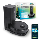 Imagem da oferta Smart Robô Aspirador Wi-fi Autolimpante Pra2000 Positivo Casa Inteligente, 3 Em 1 Varre, Aspira, Passa Pano, Autolimpante, Mapeamento Inte