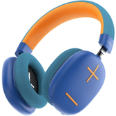 Imagem da oferta Basike Fones De Ouvido Sem Fio Headphone Bluetooth on-ear com Microfone Até 50 Horas de Música HQ182B (Laranja Azul)