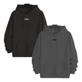 Imagem da oferta Kit 2 Blusas Moletom Masculino Bolso Canguru Cordão Capuz