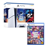 Imagem da oferta Bundle GTA VI + PlayStation 5 Slim Disk Pacote Astro Bot e Gran Turismo 7