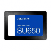 Imagem da oferta SSD Adata SU650 480GB SATA III 2.5" Leitura: 520MB/s Gravação: 450MB/s Preto - ASU650SS-480GT-R