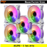 Imagem da oferta Kit 5 Fans ARGB Aigo AR12 Pro