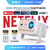 Imagem da oferta Projetor XGODY Gimbal N6 PRO 4K 900ANSI Foco Automático WiFi LED De Filme De Vídeo 2 +