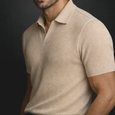 Imagem da oferta Camisa Polo Texturizada sem Botão