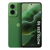 Imagem da oferta Smartphone Motorola Moto g35 5G - 128GB 12GB (4GB RAM+8GB Ram Boost) e Camera 50MP com AI NFC Tela 6.7" com Superbrilho - Verde - Vegan Leather