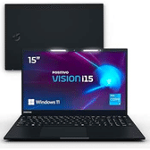 Imagem da oferta Notebook Positivo Vision i15 i3-N300 8GB SSD 256GB Tela 15.6" FHD W11 Lumina Bar
