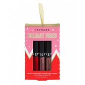 Imagem da oferta Kit Mini Batom Líquido Sephora Collection Holiday Vibes Mini Cream Lip Stain Set - 3 Unidades