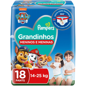 Imagem da oferta Fralda Grandinhos 14-25Kg 18 Unidades - Pampers