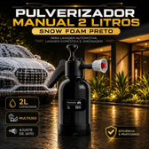 Imagem da oferta Pulverizador Manual 2 L Snow Foam Profissional Com 3 Bicos Para Espuma Ativa