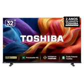 Imagem da oferta Toshiba Smart Tv Qled Hd 32" Polegadas 32v45ss Com Processador Hg Inteligência Toshiba Ai E Áudio Potente Multicanal