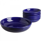 Imagem da oferta Jogo para Massa 7 Peças Cerâmica Azul - La Cuisine