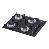 Imagem da oferta Cooktop 4 Bocas Chamalux Ultra Chama Bivolt Preto Preta