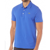 Imagem da oferta Camisa Polo Regular Fit Lacoste Masculino Azul