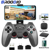 Imagem da oferta Gamepad BROODIO 2.4Ghz para PS3, PC, TV Box e Android