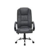 Imagem da oferta Cadeira de Escritório Presidente Fox Racer Base Cromada com Rodinha Cinza UT-C300