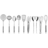 Imagem da oferta Conjunto Utensílios Aço Inox 10 Peças Marffi Tramontina