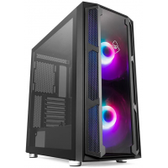 Imagem da oferta Gabinete Gamer Mancer Warg Lateral Vidro Preto MCR-WG01-RGB