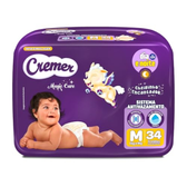 Imagem da oferta Fralda Cremer Econômica M 34 Un