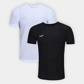 Imagem da oferta Kit Camiseta Diadora Com 2 Peças Masculina - Branco+Preto