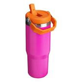 Imagem da oferta Garrafa Térmica Stanley Tumbler Flip Straw Vivid Violet 887ml