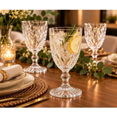 Imagem da oferta Conjunto de Taças de Vidro 340ml Diamond Line 6 Peças