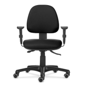 Imagem da oferta Cadeira De Escritório Flexform Plus Onix Black