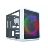 Imagem da oferta Gabinete Gamer K-Mex Microcraft VI CG-06RC - RGB 1 FAN Branco