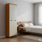 Imagem da oferta Armário Multiuso Clean: 6 Nichos Espaçosos e 4 Portas – Máxima Organização (CedroOff)