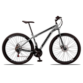 Imagem da oferta Bicicleta Bike Aço 21 Marchas Velocidades Aro 29 Grafite