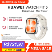 Imagem da oferta HUAWEI WATCH FIT 5 | Smartwatch Relogio | AMOLED de 1.82