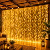 Imagem da oferta Cortina de LED Fada Cordão de Luz Janela Estrelas Guirlanda de Natal Alimentada por USB