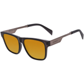 Imagem da oferta Óculos de Sol Masculino Queen Guitarra Cinza - OC.CL.3781.2104 M