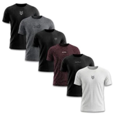 Imagem da oferta Kit 6 Camisetas Mais Vendidas Treino Alpha