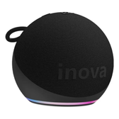 Imagem da oferta Inova Mini Caixa Caixinha De Som Bluetooth Portátil, Potente Tws Com Rádio Fm E Luzes Rgb, Ipx6 À Prova D'água, Longa Duração Caixa De Som Bluet