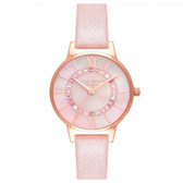 Imagem da oferta Relógio Olivia Burton Feminino Couro Rosa OB16WD93