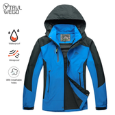 Imagem da oferta Jaqueta Masculina Corta-Vento e Impermeável Trvlwego para Caminhada e Viagem