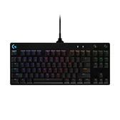Imagem da oferta Teclado Mecânico Gamer Logitech G PRO com Layout US RGB LIGHTSYNC Design TKL Cabo Destacável e Switch Exclusivo GX