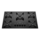 Imagem da oferta Cooktop 5 Bocas Dako Supreme Com Tripla Chama Preto Bivolt