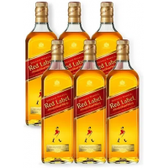 Imagem da oferta Combo Whisky Johnnie Walker Red Label 750ml - 6 Unidades