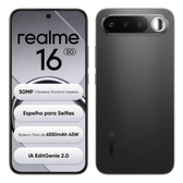 Imagem da oferta Smartphone Smartphone Realme 16 5g 256gb 12gb Ram Dual Sim Câmera De 50mp Lumacolor Image Espelho para Selfies Bateria 6550mah, Resistência à água