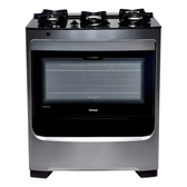 Imagem da oferta Fogão Consul 5 Bocas Cor Inox Com Mesa De Vidro E Grade De F 110v220v