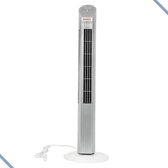 Imagem da oferta Ventilador de Torre Spirit Maxximos Elegant 35W Preto e Prata Com 3 Velocidades