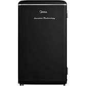 Imagem da oferta Frigobar Retrô 93 litros Preto Inverter Bivolt Midea