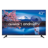 Imagem da oferta Smart TV AIWA 43” Android Full HD Borda Ultrafina HDR10 Dolby Áudio AWS-TV-43-BL-02-A