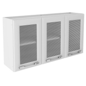 Imagem da oferta Armário Aéreo Itatiaia Diamante IPV3C com 3 Portas de Vidro - Cozinha Modulada