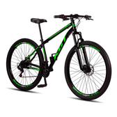 Imagem da oferta Bicicleta Aro 29 Aço Carbono Freios A Disco Suspensão 21 Vel