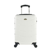 Imagem da oferta Mala de Bordo Pequena para Viagem em Abs Yins 21209 Cadeado Integrado Rodas Giro 360 Branco