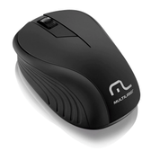 Imagem da oferta Mouse Multilaser Sem Fio 2.4Ghz Preto Usb - MO212